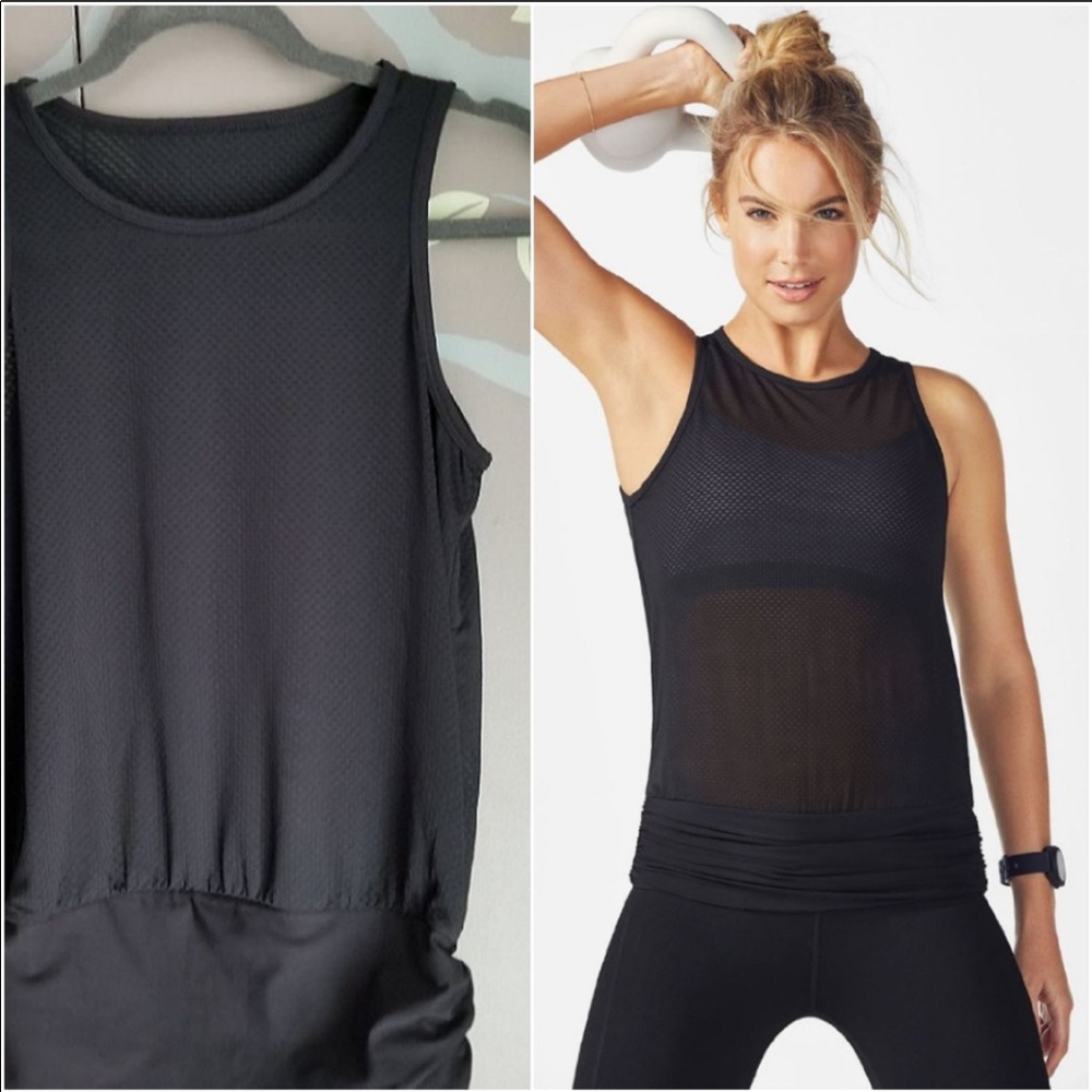 Fabletics Black Suzanne Tank Top
